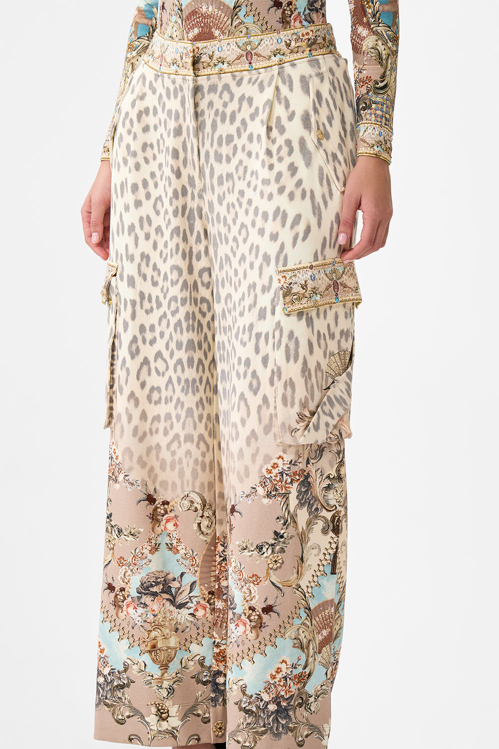 UTILITY TRACK PANT ARANJUEZ ANIMALIA