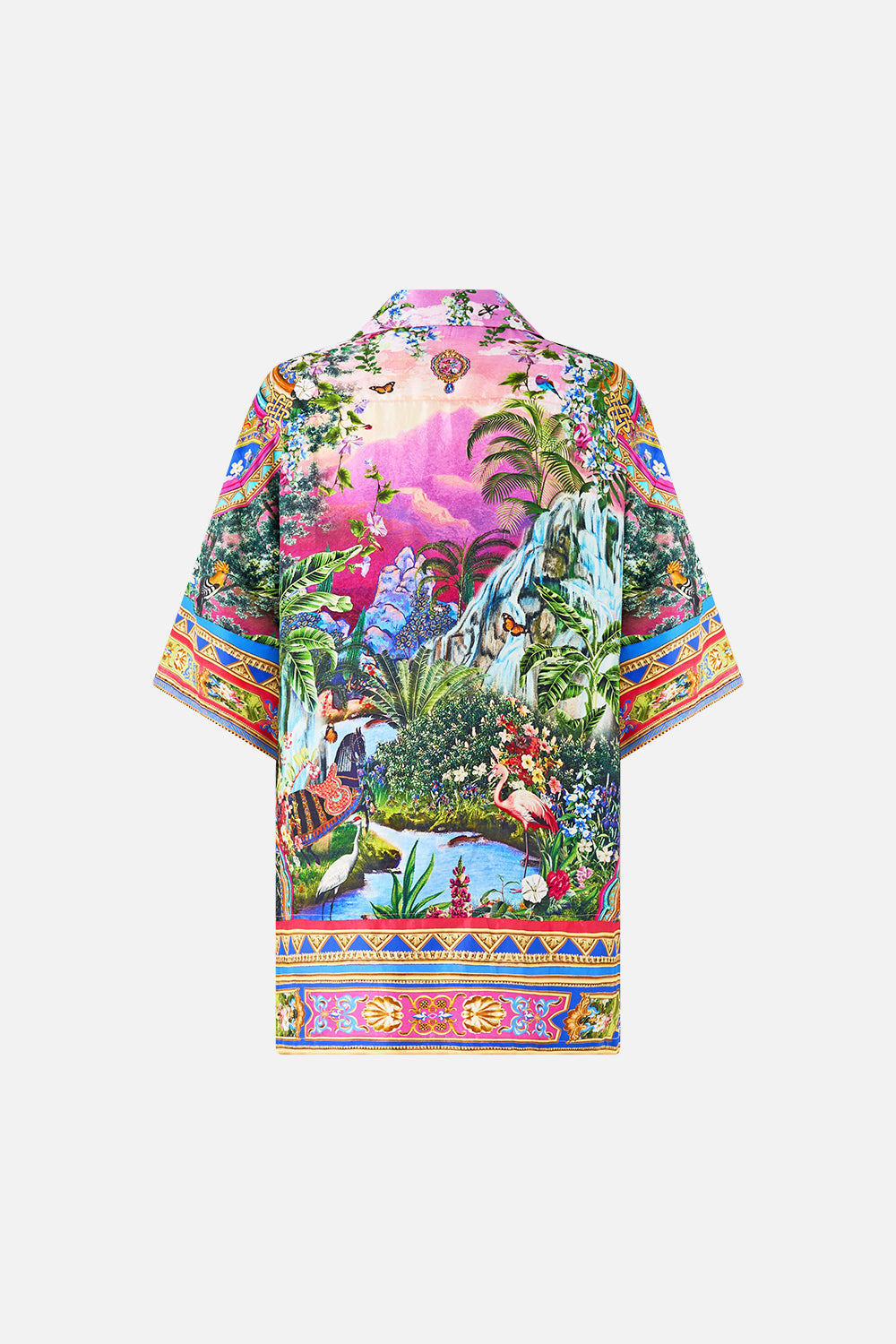 The CAMILLA OVERSIZED SHIRT WITH POCKET TURKISH DELIGHT