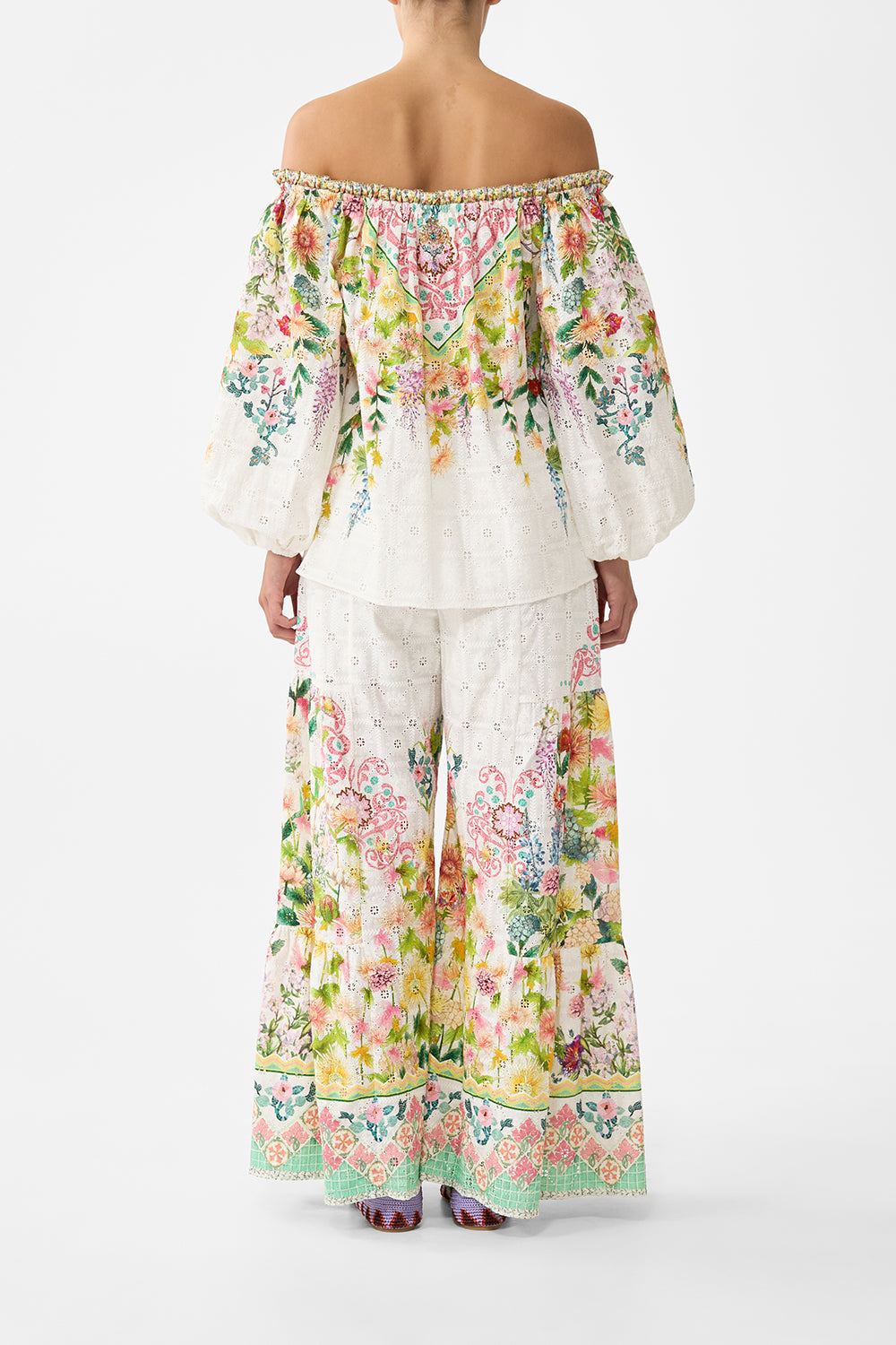 TROUSER WITH TIERED PANELS THE CALL OF CATALONIA