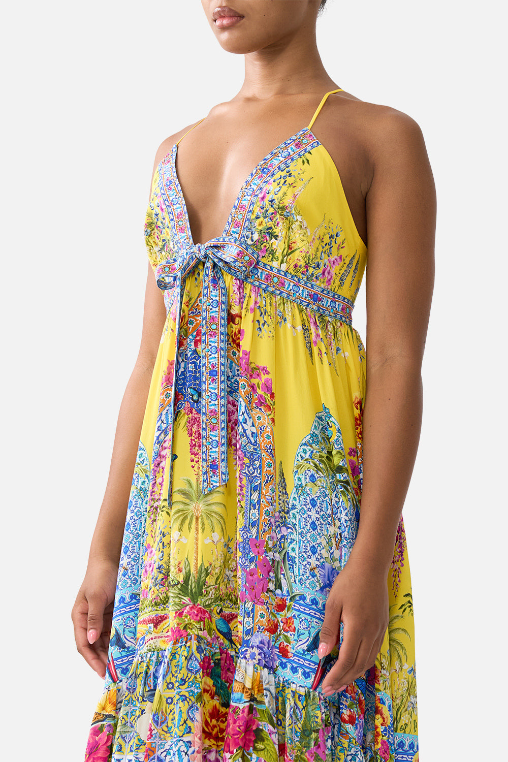 The CAMILLA TIE FRONT DRESS SULTANAHMET SUMMER