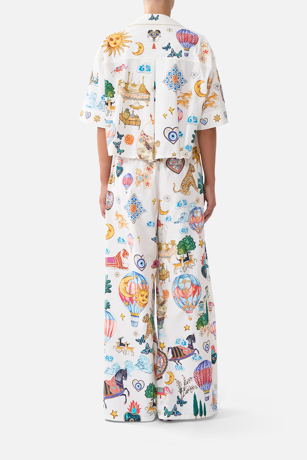 The CAMILLA TUCK FRONT PANT KAPADOKYA KITSCH
