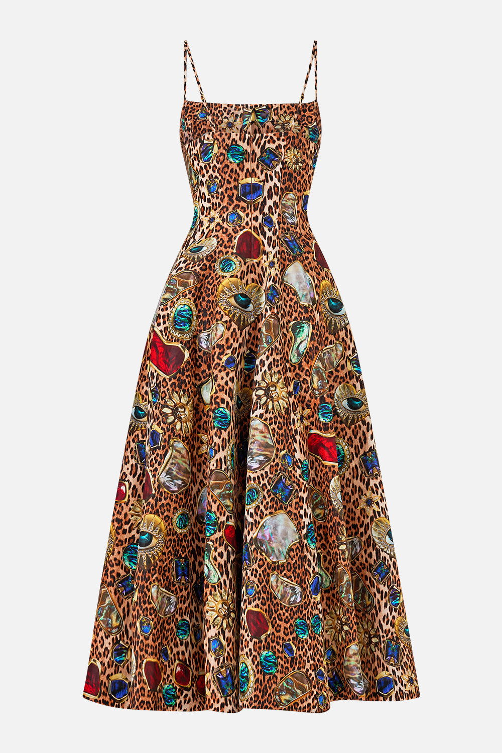 The CAMILLA CORSET DRESS WITH LONG FLARED SKIRT NAZAR NIRVANA