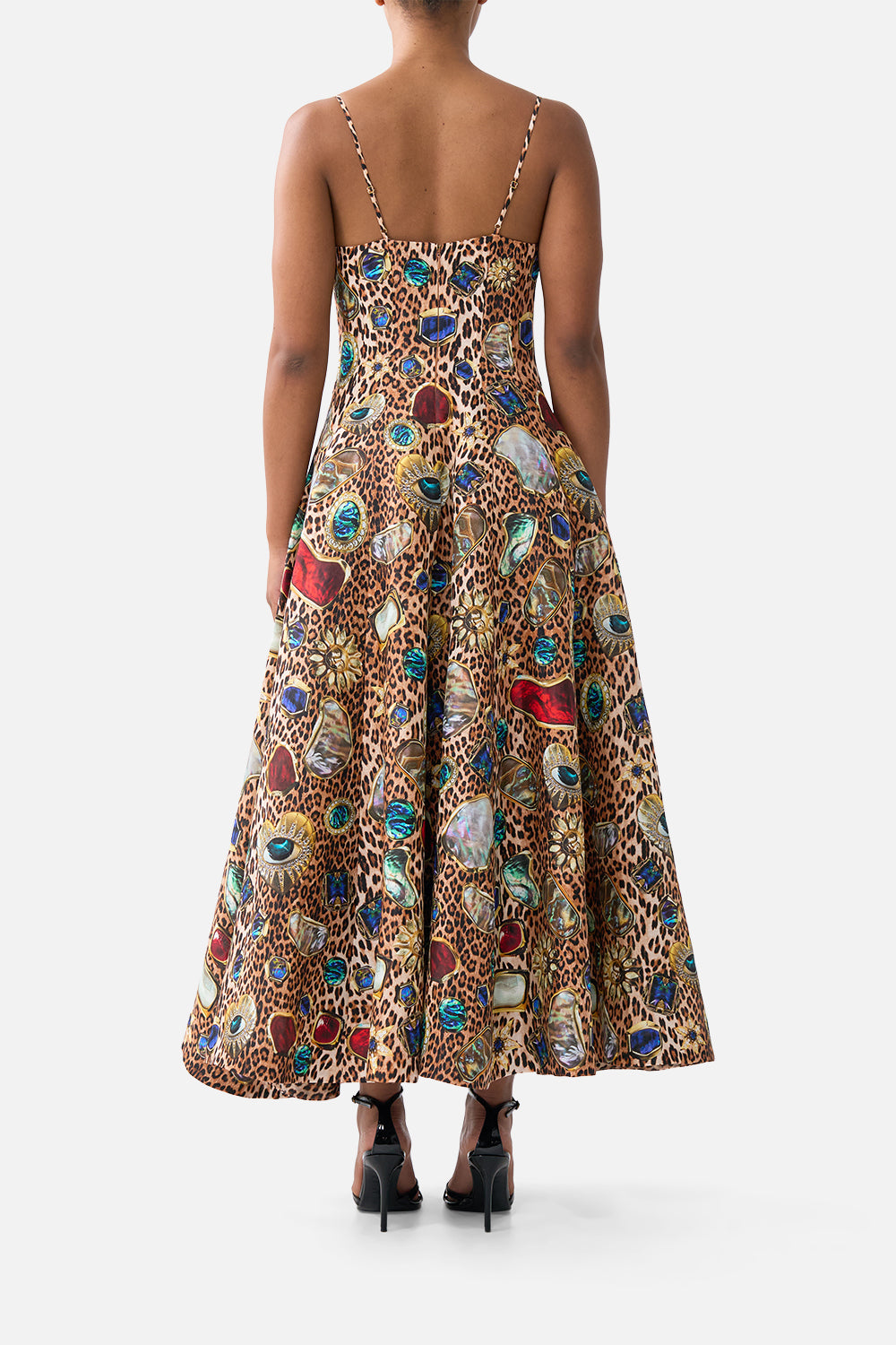 The CAMILLA CORSET DRESS WITH LONG FLARED SKIRT NAZAR NIRVANA