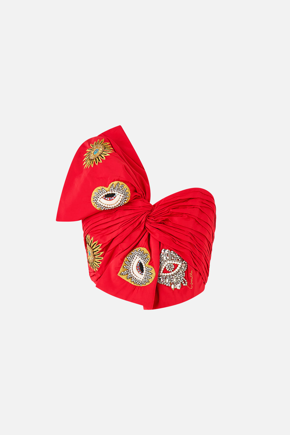 ASYMMETRIC BOW TOP NAZAR NIRVANA