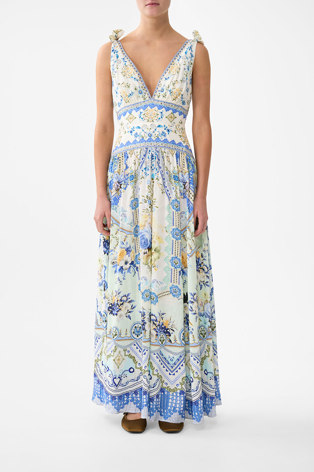 The CAMILLA TIE SHOULDER DRESS MY HOMESPUN HEARTMY HOMESPUN HEART