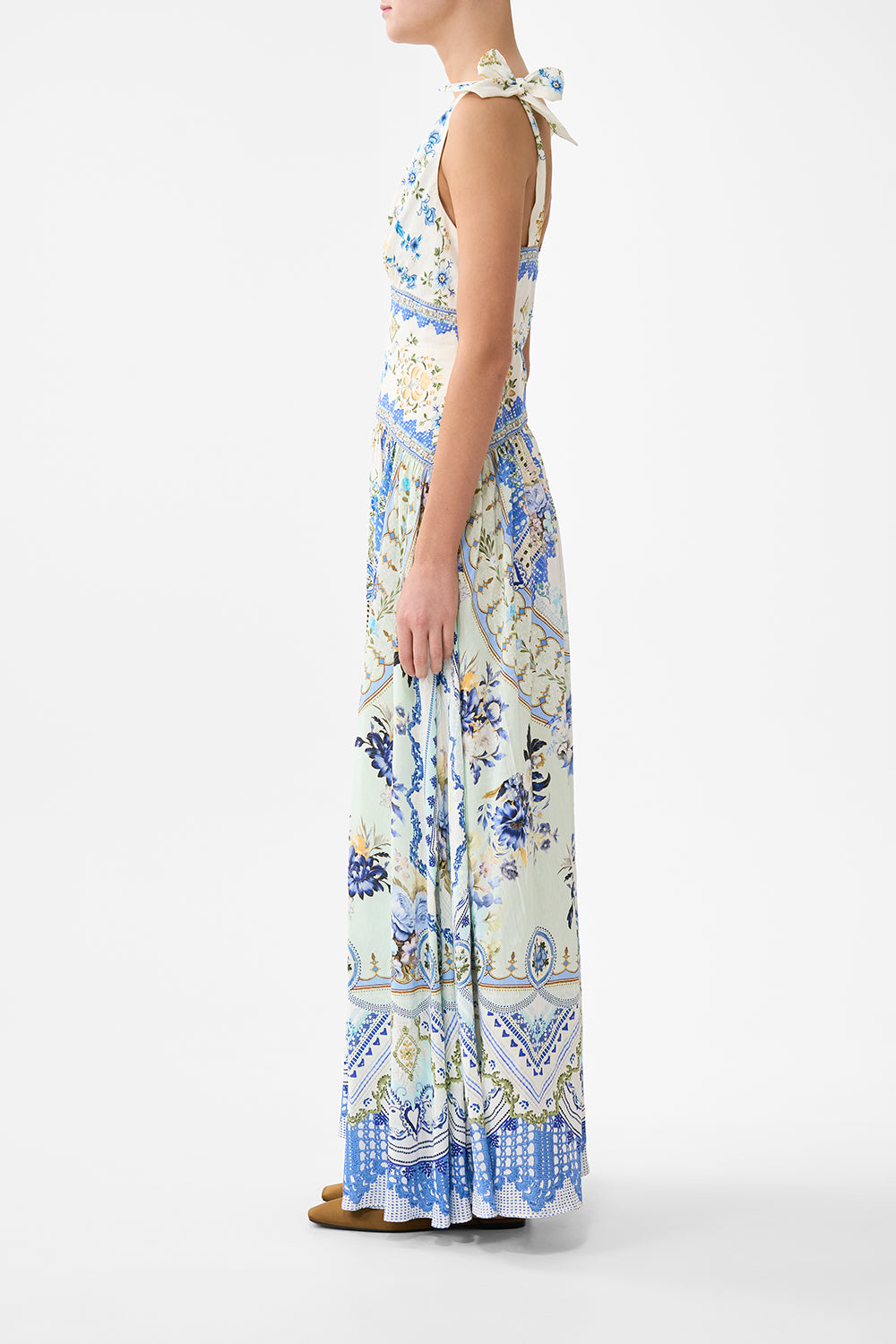 The CAMILLA TIE SHOULDER DRESS MY HOMESPUN HEART