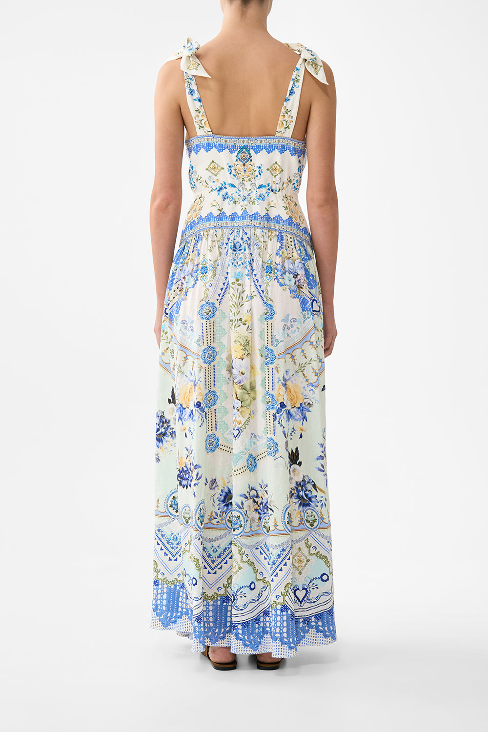 The CAMILLA TIE SHOULDER DRESS MY HOMESPUN HEART