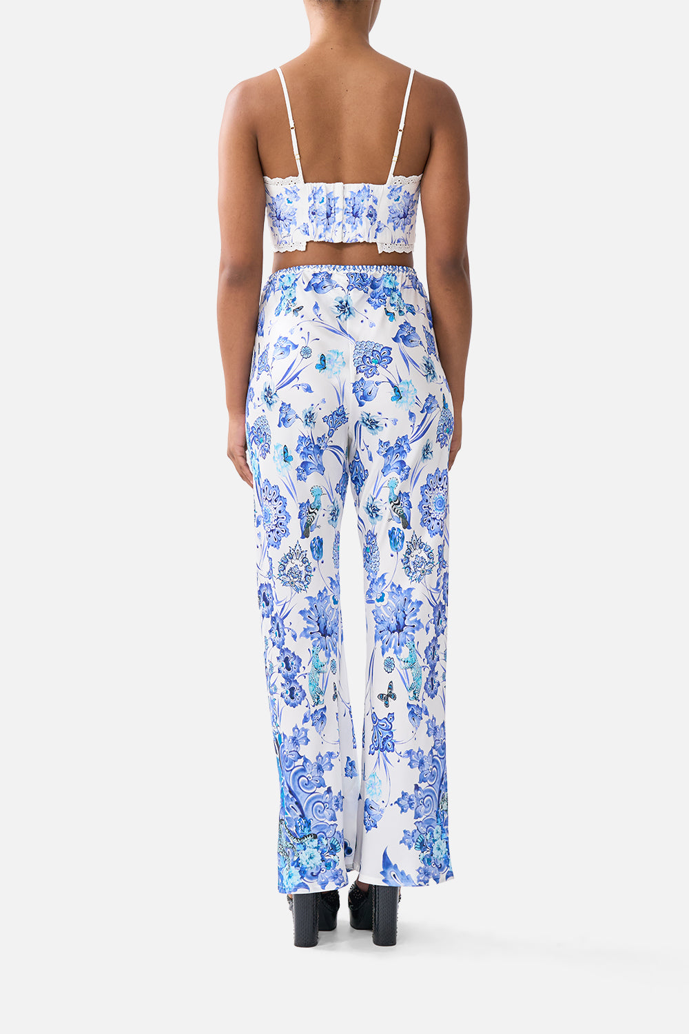 BIAS CUT DRAWSTRING PANT ALL ABOUT THAT LACE