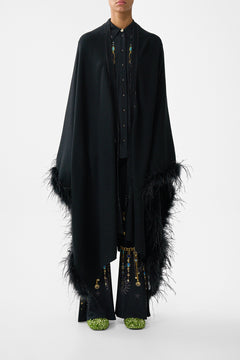 THROW OVER WITH FEATHERS AMULETS AND ALCHEMY