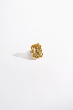 SULTANS, SCRIBES & SHAMANS STATEMENT RING GOLD