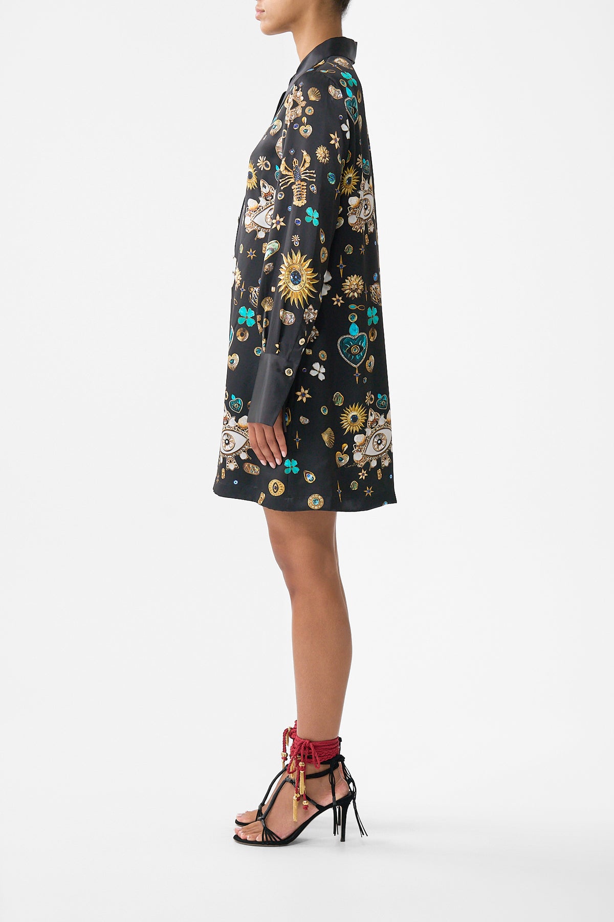 The CAMILLA MINI SHIRT DRESS AMULETS AND ALCHEMY