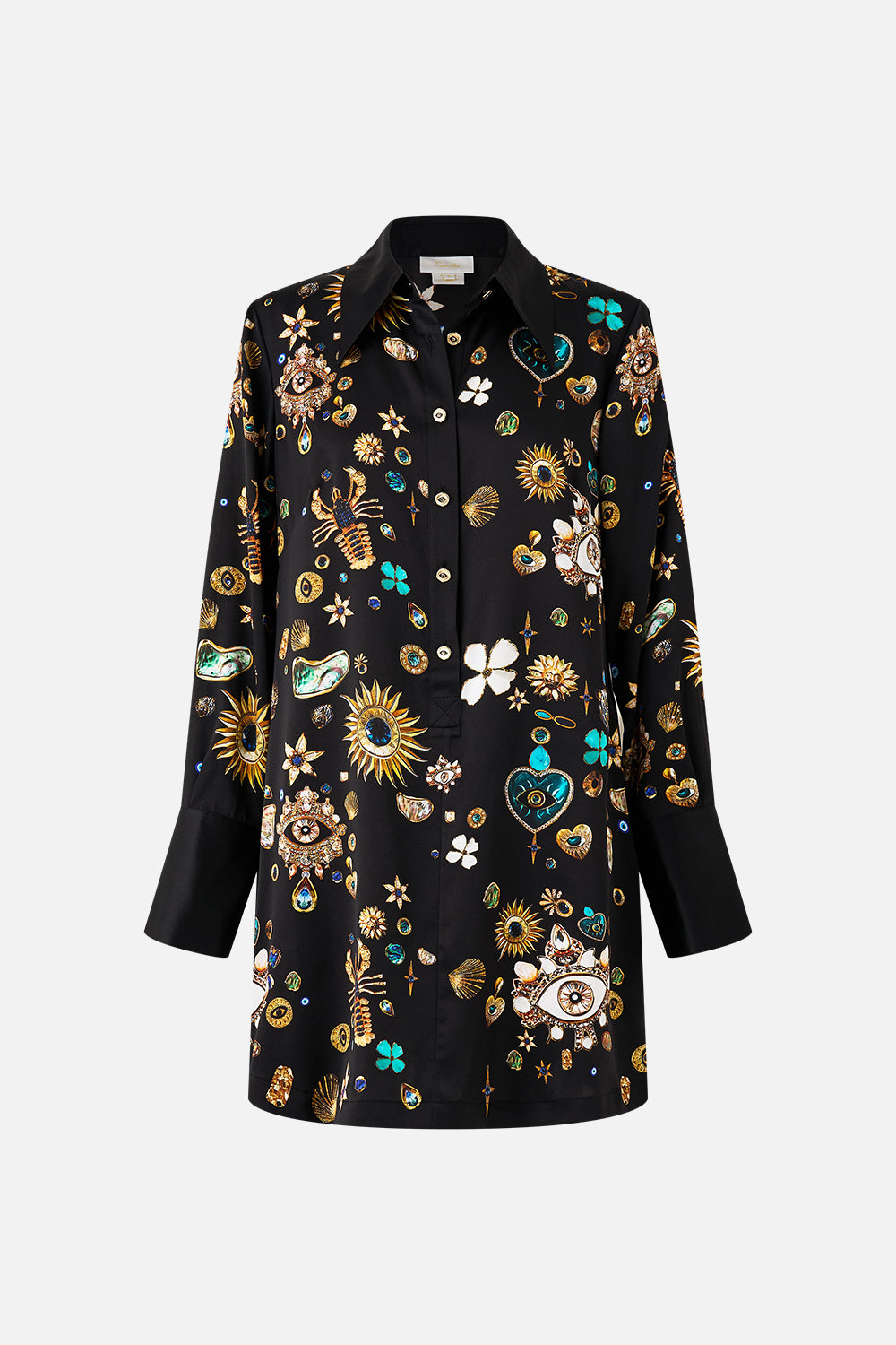 The CAMILLA MINI SHIRT DRESS AMULETS AND ALCHEMY