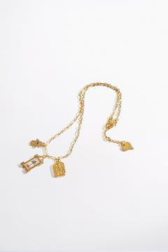 SULTANS, SCRIBES & SHAMANS PENDANT NECKLACE GOLD