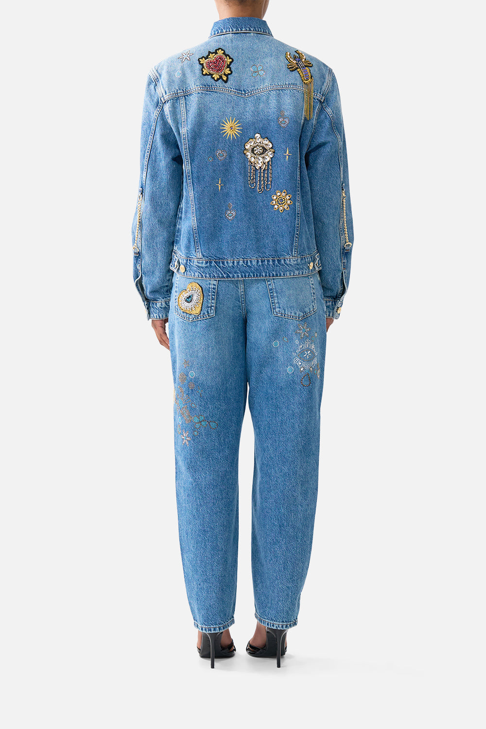MILLA TURKIYE TALISMAN RELAXED JACKET DENIM