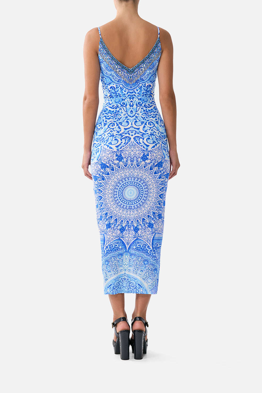 The CAMILLA STRAPPY DRESS WITH TWIST FRONT THE BOSPHOROUS