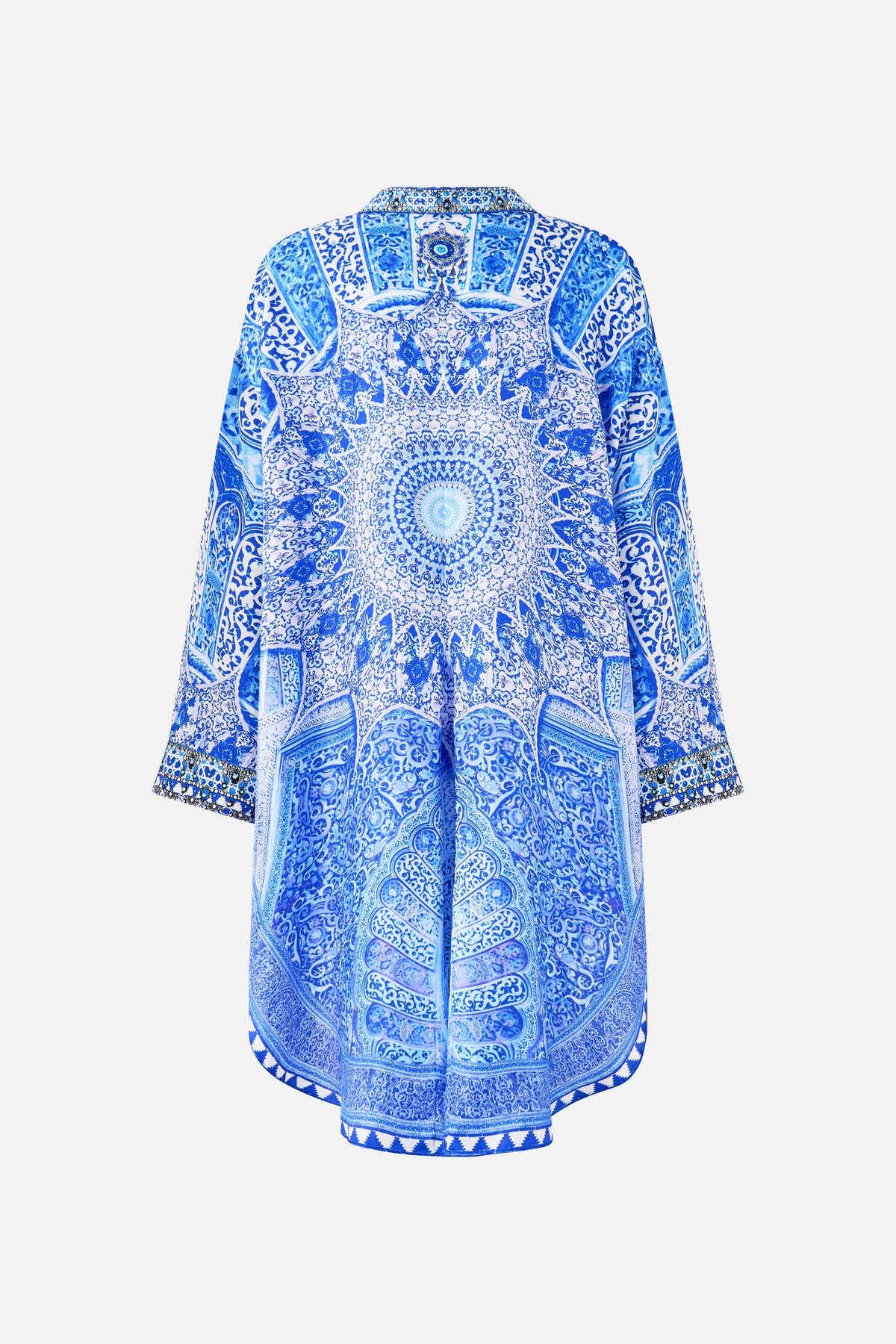RELAXED HIGH LOW SHIRT DRESS THE BOSPHOROUS