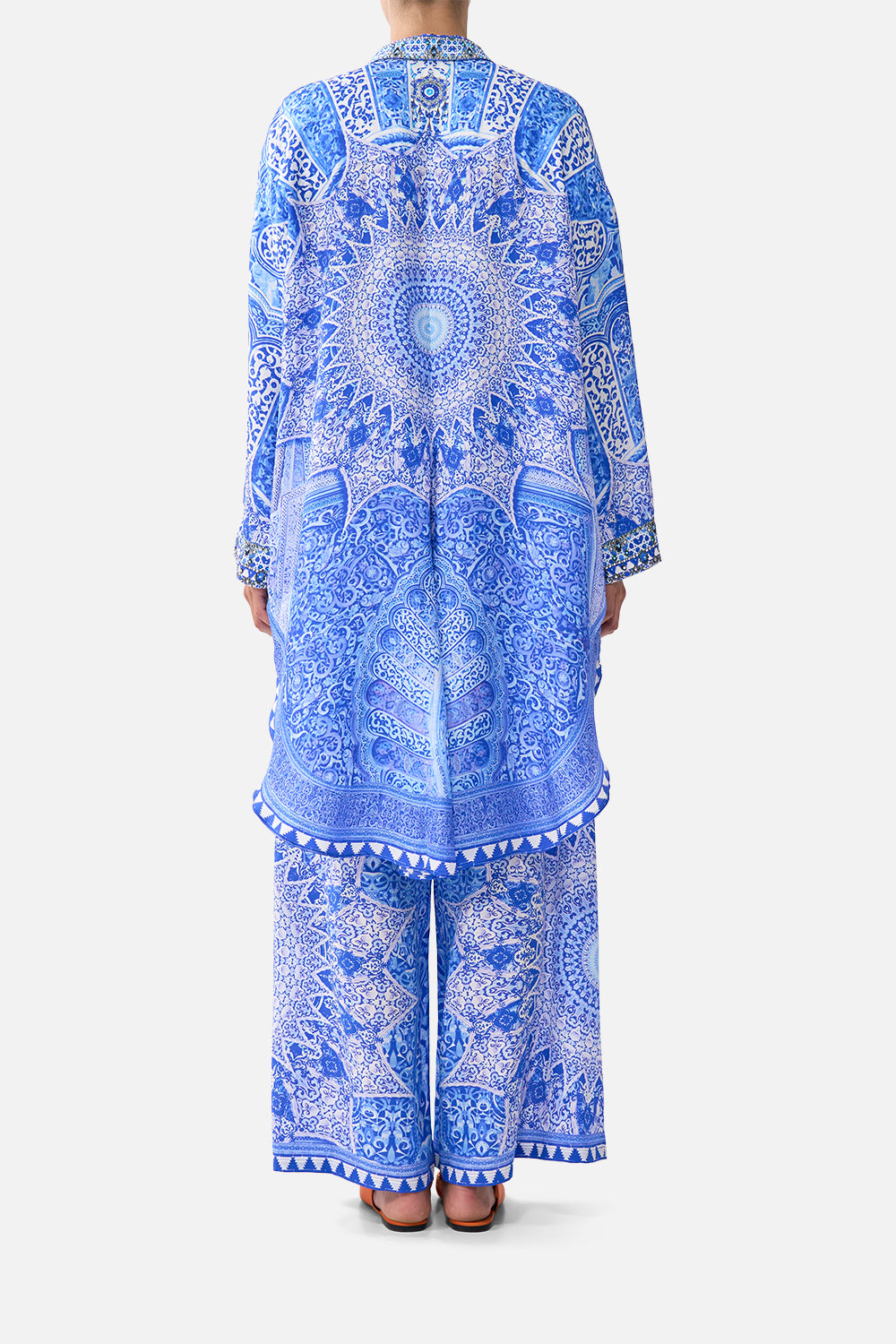 The CAMILLA RELAXED HIGH LOW SHIRT DRESS THE BOSPHOROUS