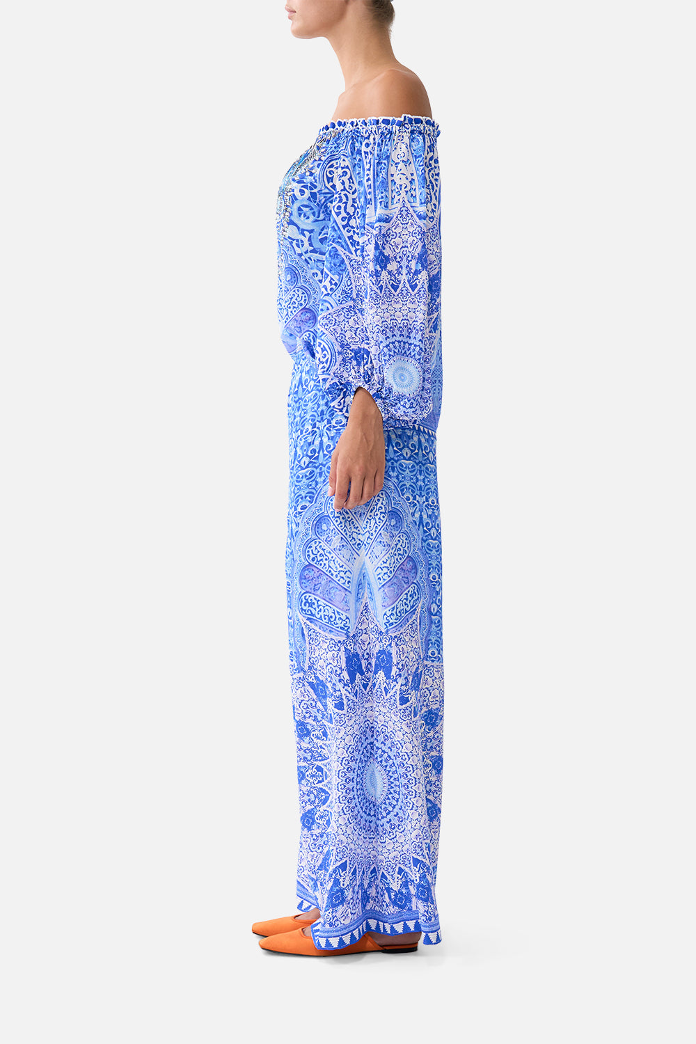 TUCK FRONT PANT THE BOSPHOROUS