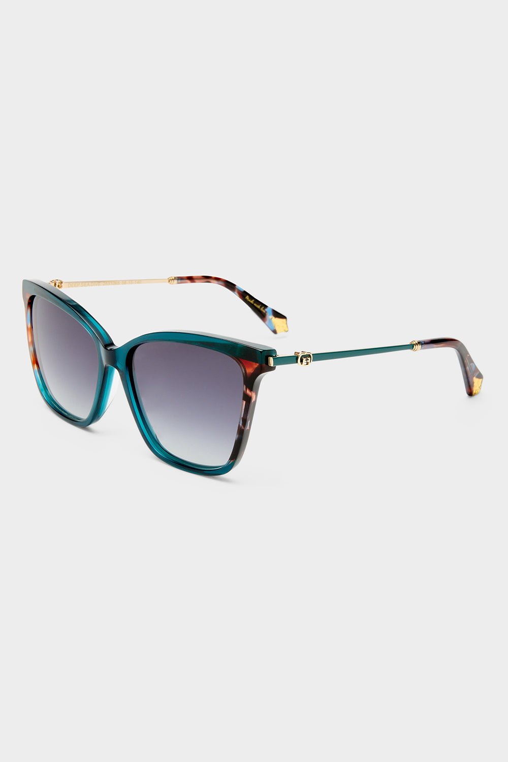 The CAMILLA DEEP SEA DIVE SUNGLASSES TEAL MARBLETEAL MARBLE