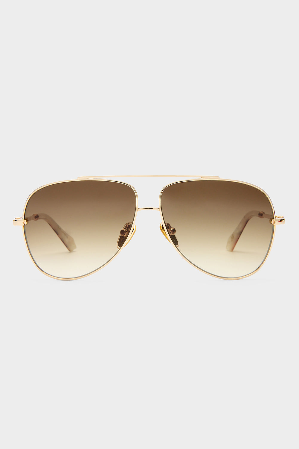 THE VOYAGE SUNGLASSES GOLD / LEOPARD