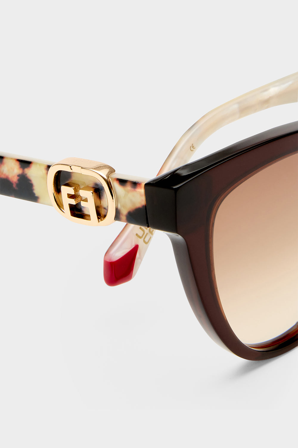 The CAMILLA ALL ABOARD SUNGLASSES CHOCOLATE / LEOPARD