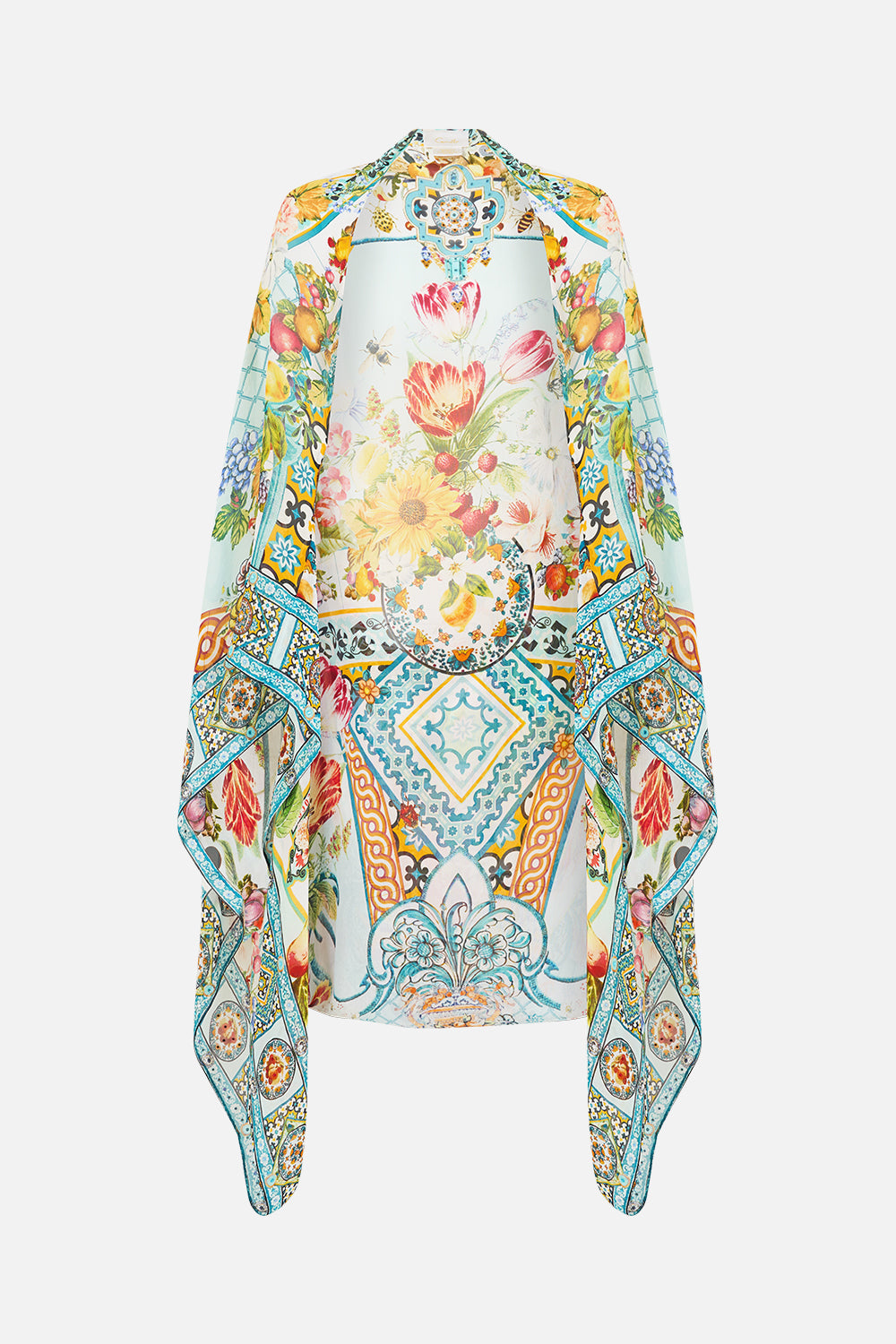 The CAMILLA SILK CHIFFON SHRUG MAGIC OF THE MERCADO