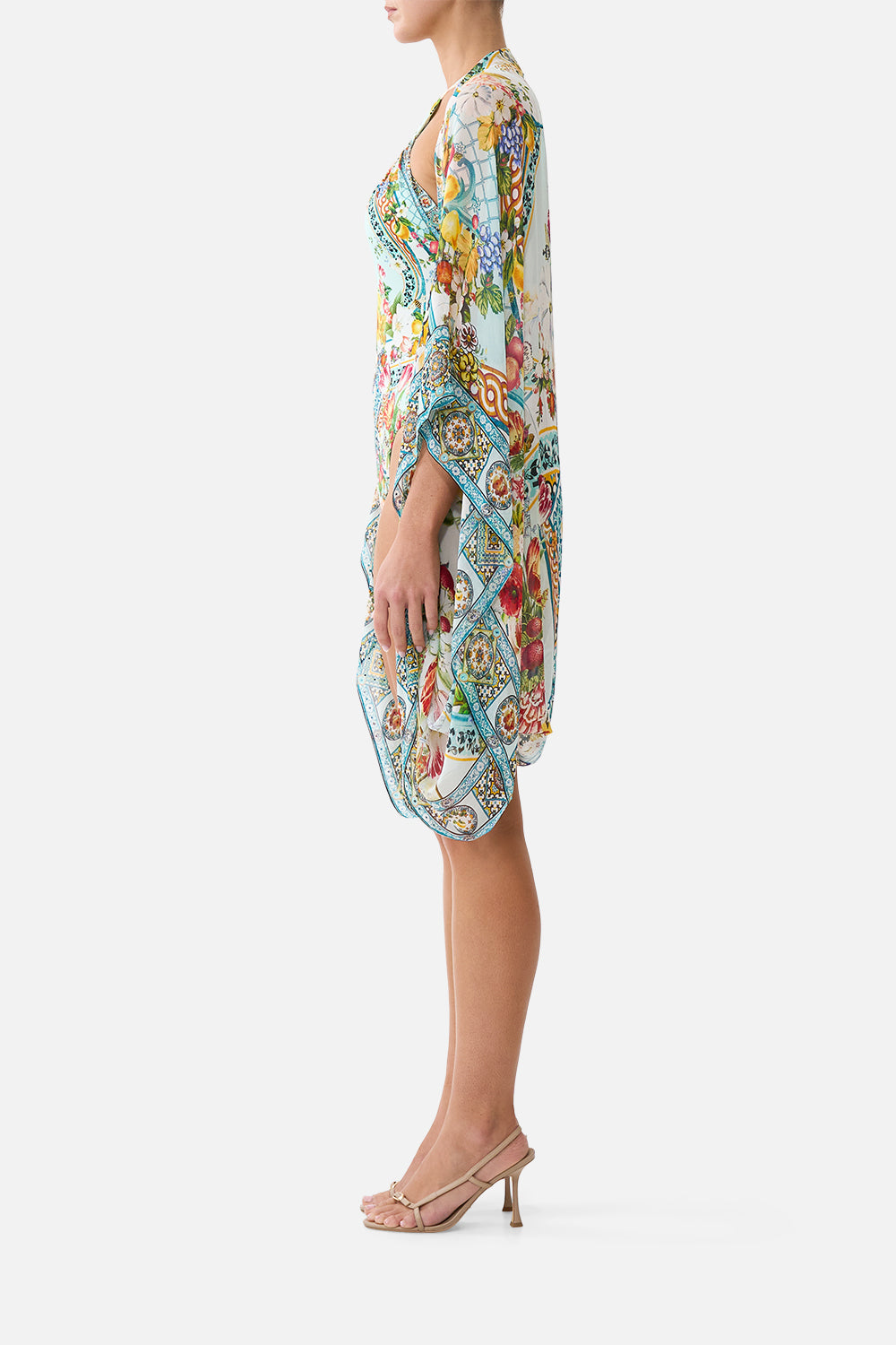 The CAMILLA SILK CHIFFON SHRUG MAGIC OF THE MERCADO