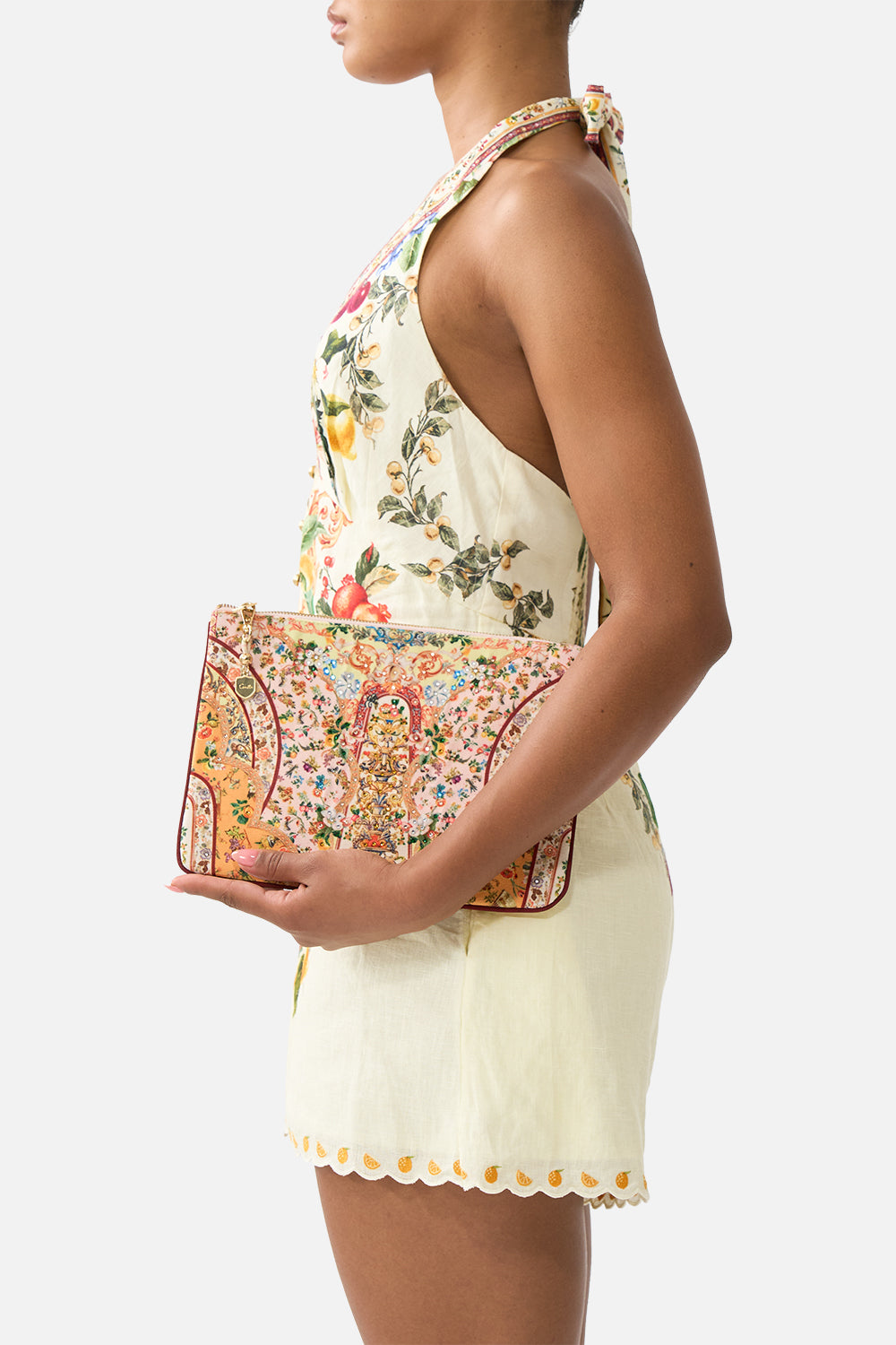 SMALL CANVAS CLUTCH VA VA VINTAGE