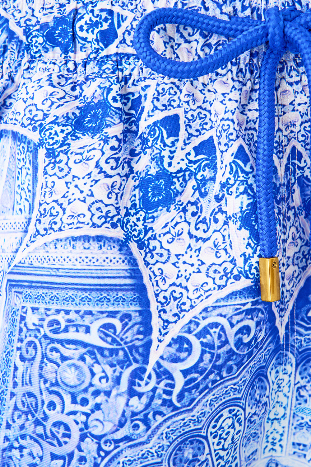 The CAMILLA MID LENGTH BOARDSHORT WITH ELASTIC WAIST THE BOSPHOROUS