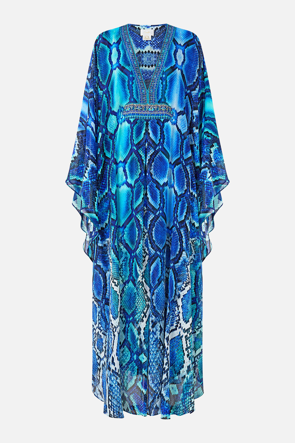 LONG KAFTAN WITH WAIST DETAIL THE SAPPHIRE SERPENT