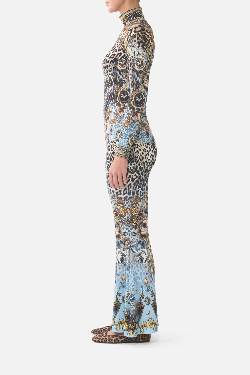 JERSEY FLARED PANT FIESTA, SIESTA, REPEAT