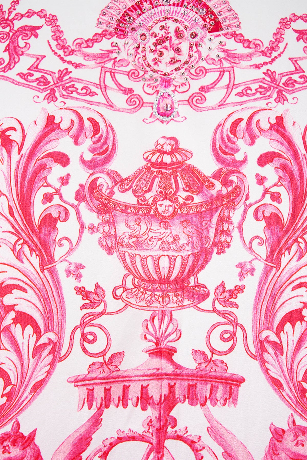 T SHAPE LONG KAFTAN LIVIN LA VIDA ROSA