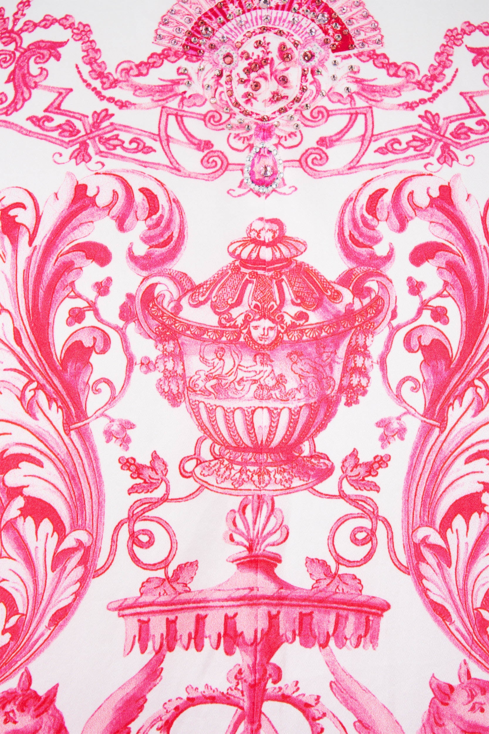 T SHAPE LONG KAFTAN LIVIN LA VIDA ROSA