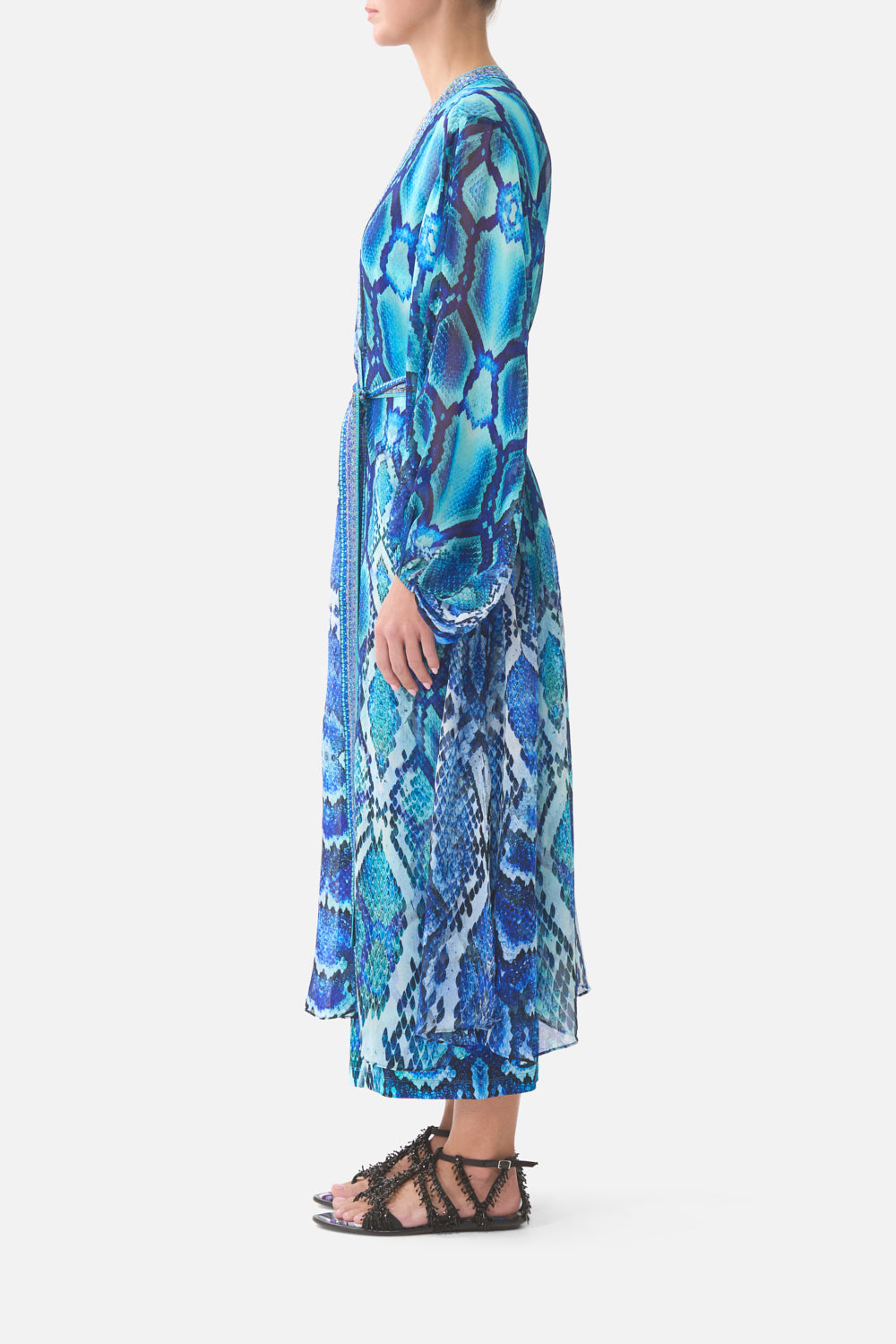 BLOUSON SLEEVE LAYER THE SAPPHIRE SERPENT