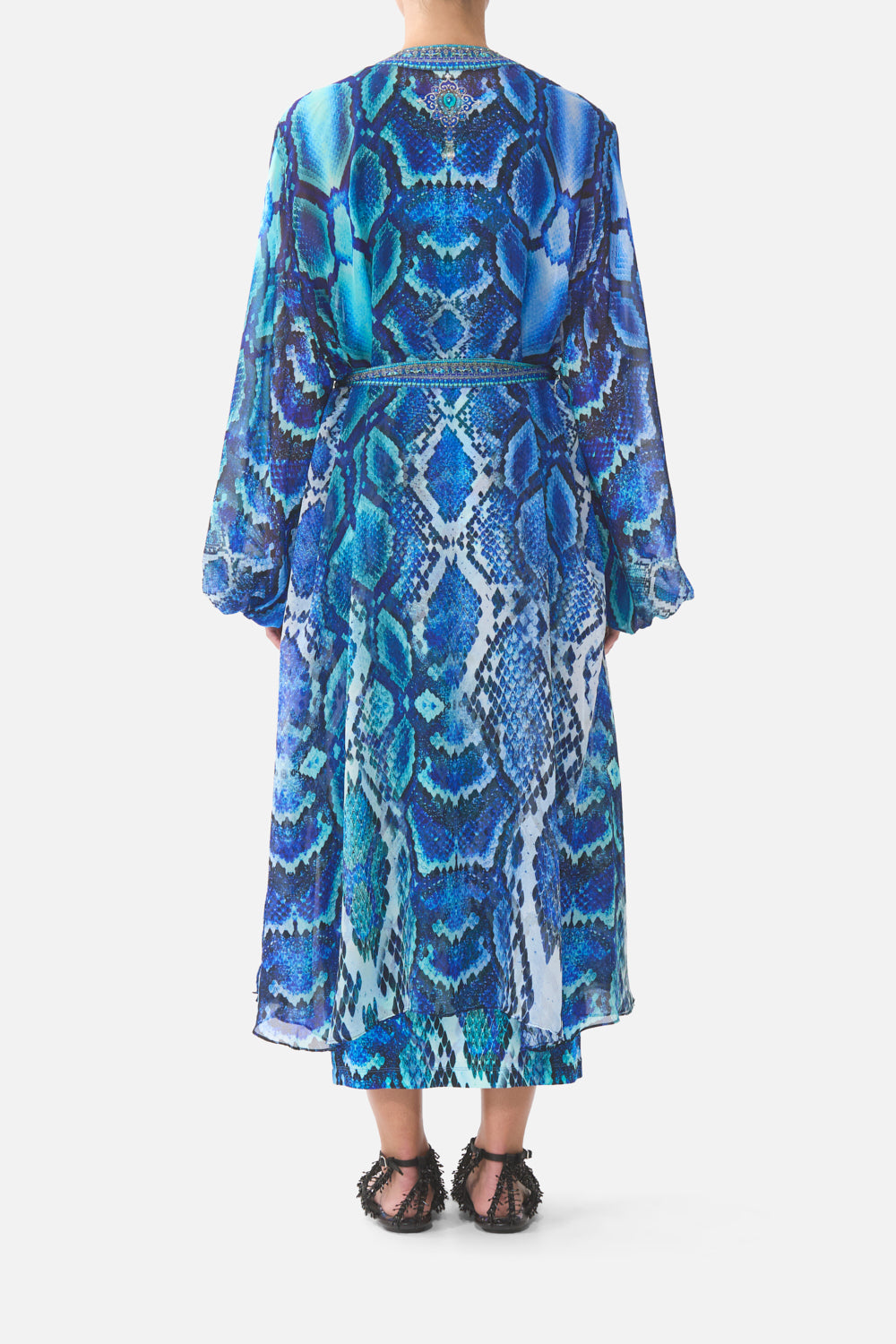 BLOUSON SLEEVE LAYER THE SAPPHIRE SERPENT