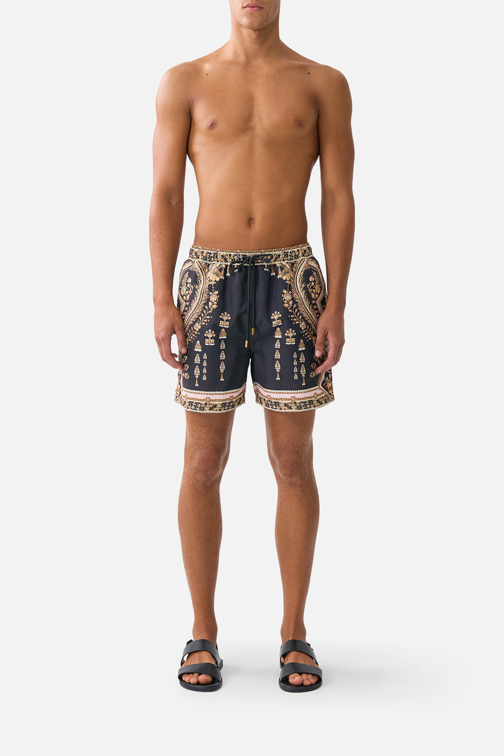 MID LENGTH BOARDSHORT WITH ELASTIC WAIST TAURUS RISING