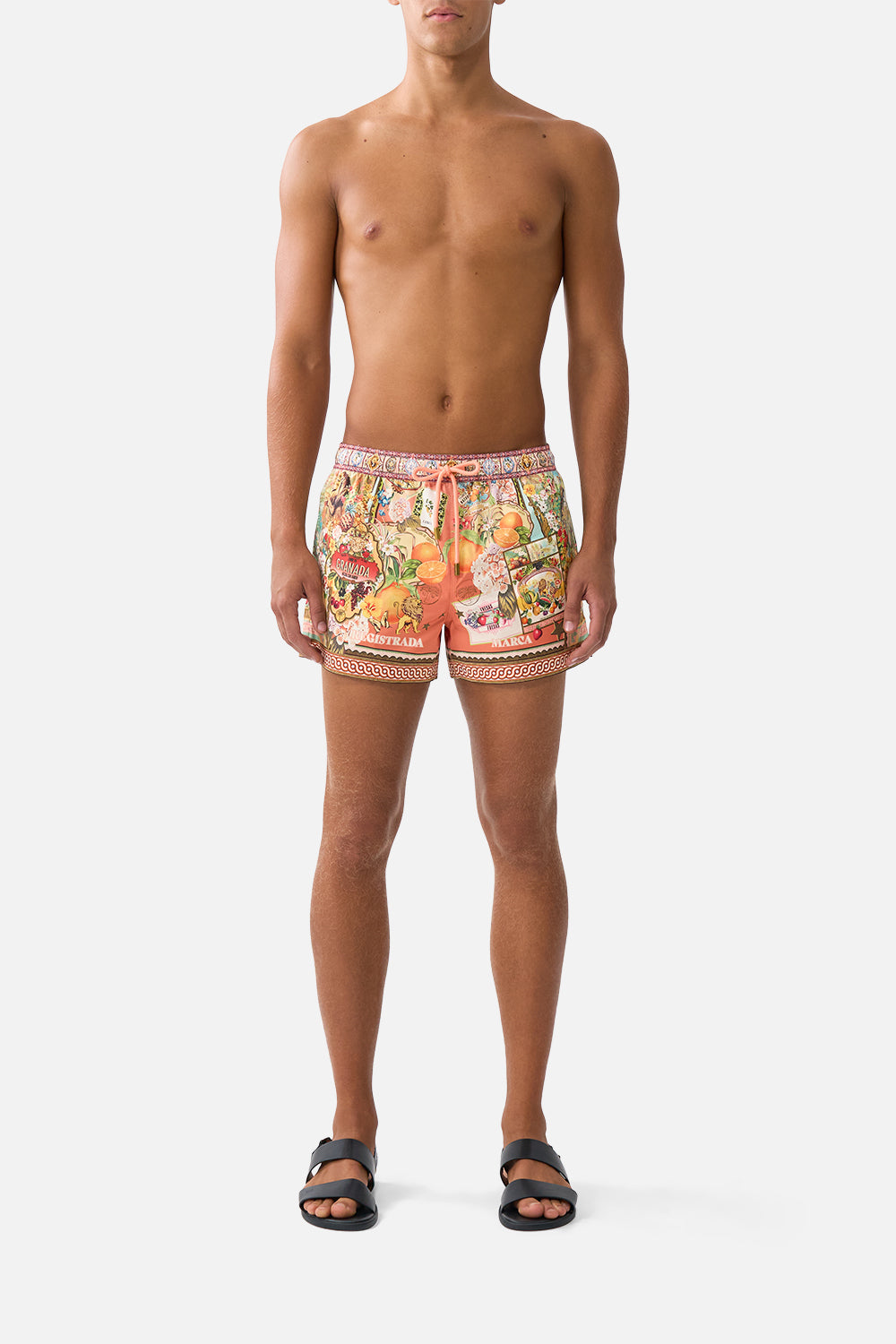 The CAMILLA SHORT LENGTH BOARDSHORT WITH ELASTIC WAIST VA VA VINTAGEVA VA VINTAGE