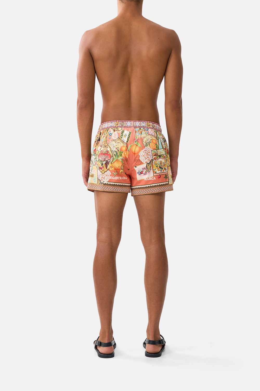 The CAMILLA SHORT LENGTH BOARDSHORT WITH ELASTIC WAIST VA VA VINTAGE