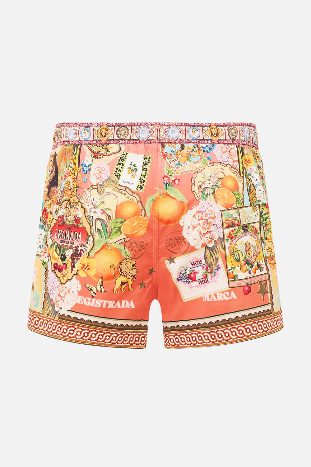 The CAMILLA SHORT LENGTH BOARDSHORT WITH ELASTIC WAIST VA VA VINTAGE