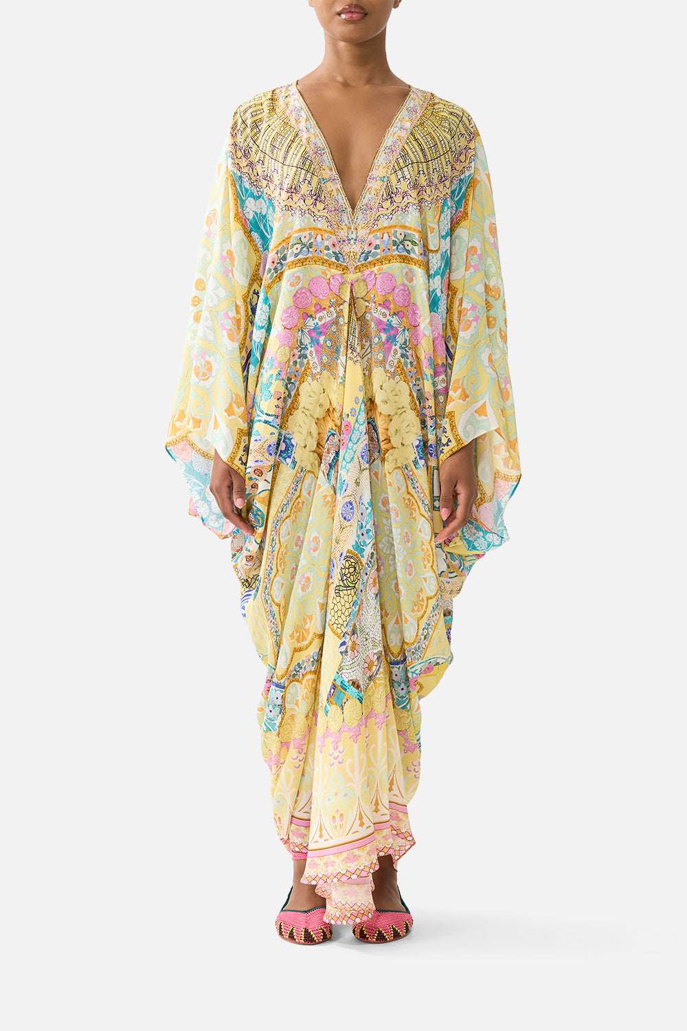 T SHAPE LONG KAFTAN BARCELONA BEBE