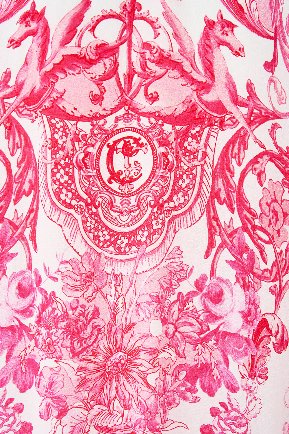The CAMILLA KIMONO LAYER WITH COLLAR LIVIN LA VIDA ROSA
