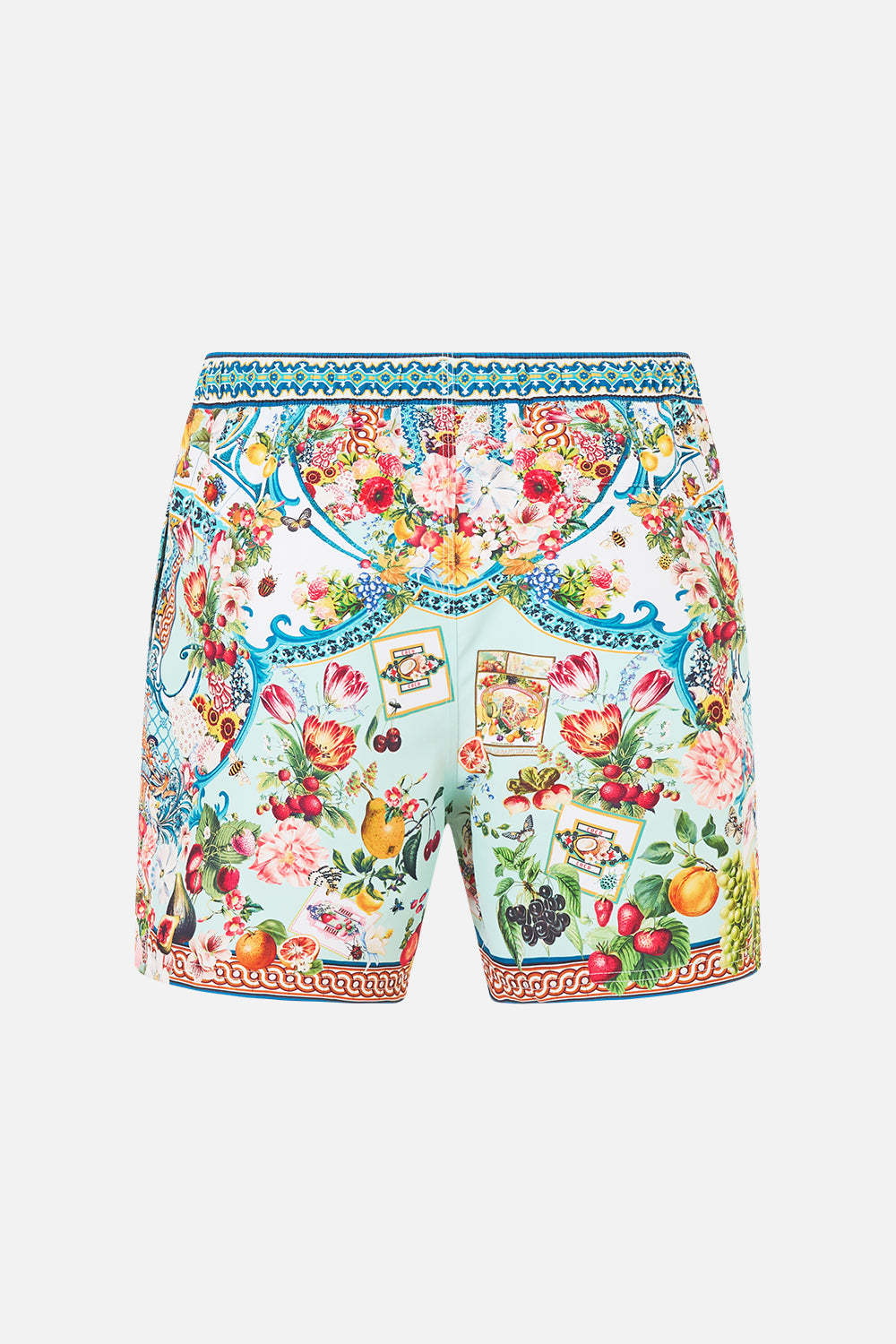 The CAMILLA MID LENGTH BOARDSHORT WITH ELASTIC WAIST MAGIC OF THE MERCADO