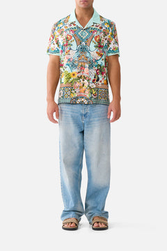 SHORT SLEEVE CAMP COLLARED SHIRT MAGIC OF THE MERCADO