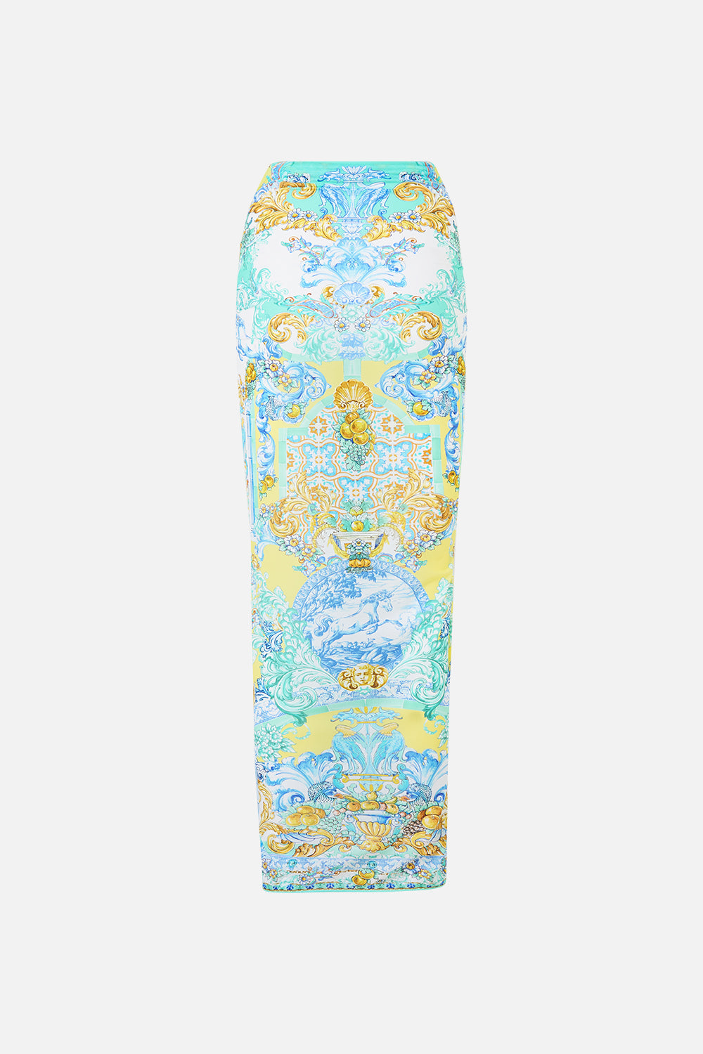 The CAMILLA MULTI WEAR LONG SARONG DIAL UP THE TILES