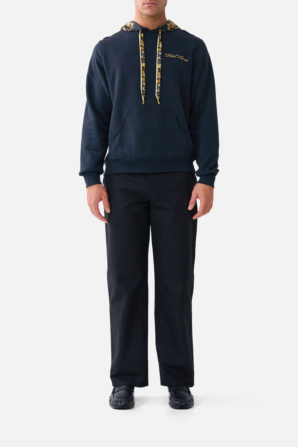 CONTRAST HOODED SWEATSHIRT TAURUS RISING