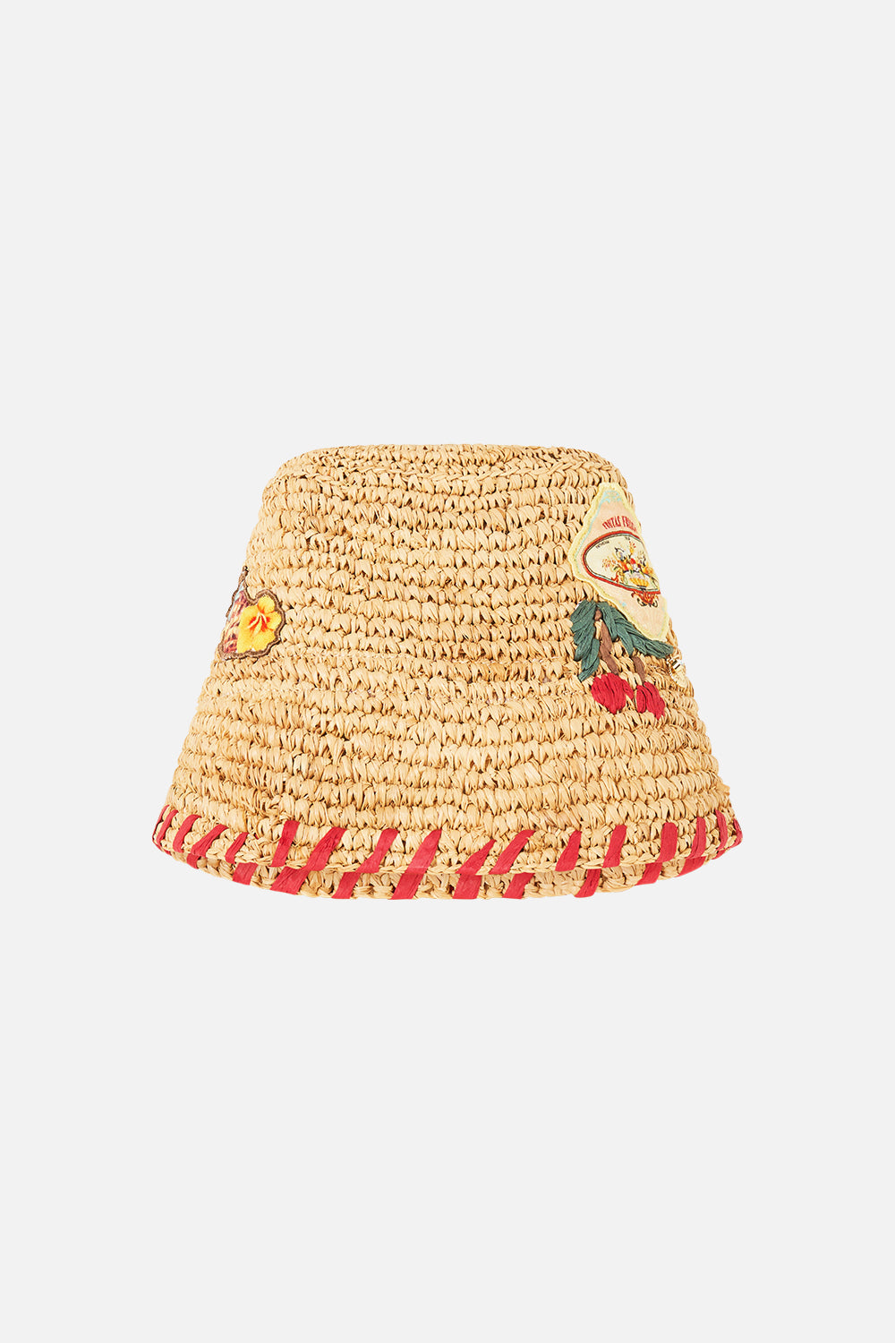 RAFFIA BUCKET HAT VA VA VINTAGE