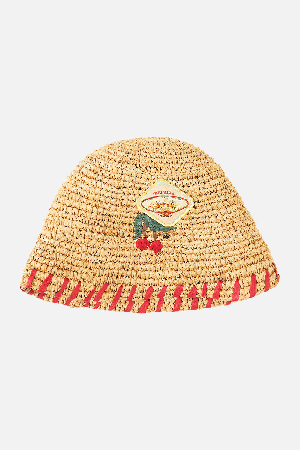 RAFFIA BUCKET HAT VA VA VINTAGE
