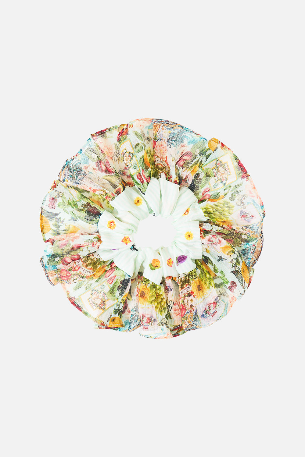 SCRUNCHIE WITH FRILL EDGE MAGIC OF THE MERCADO