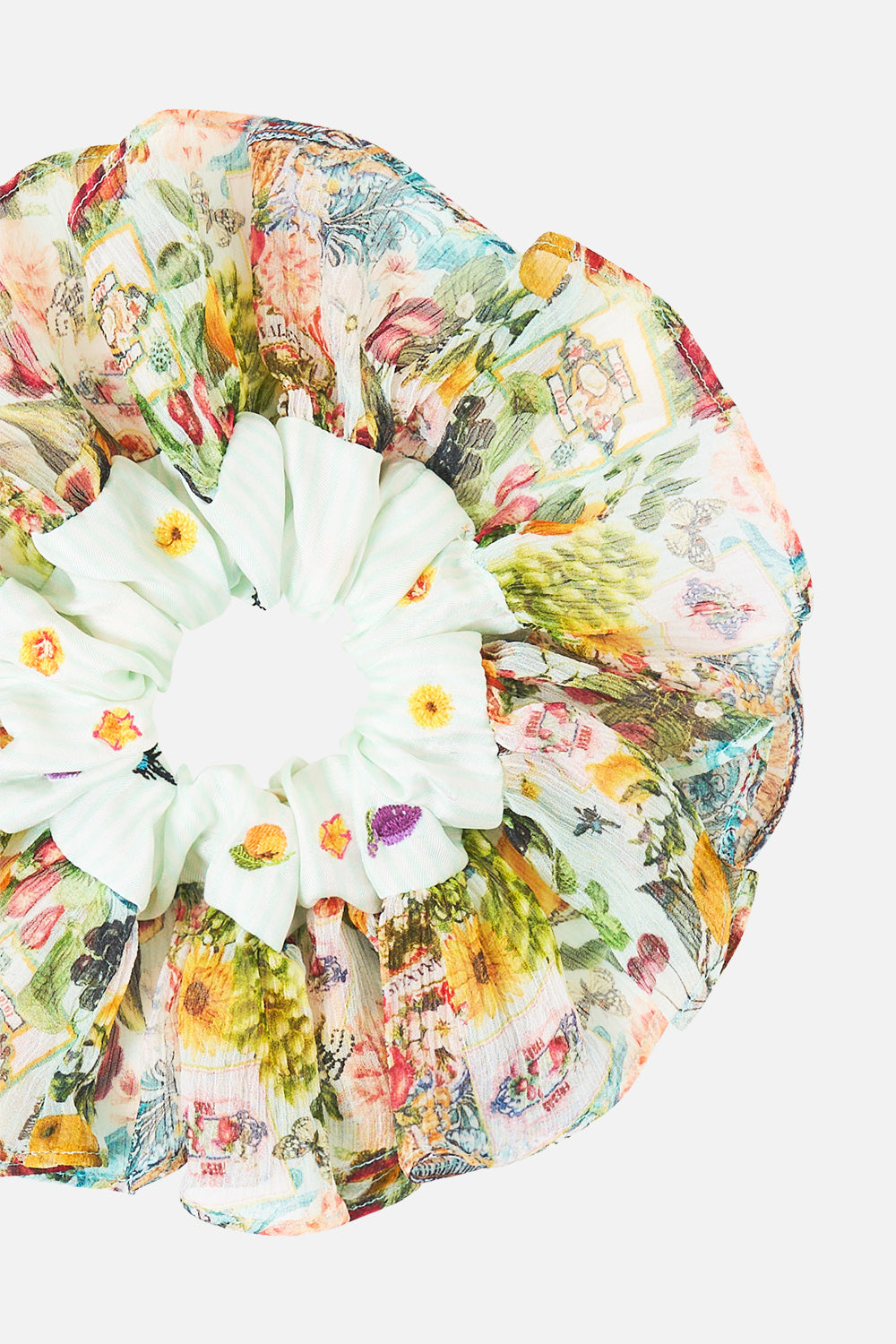 SCRUNCHIE WITH FRILL EDGE MAGIC OF THE MERCADO