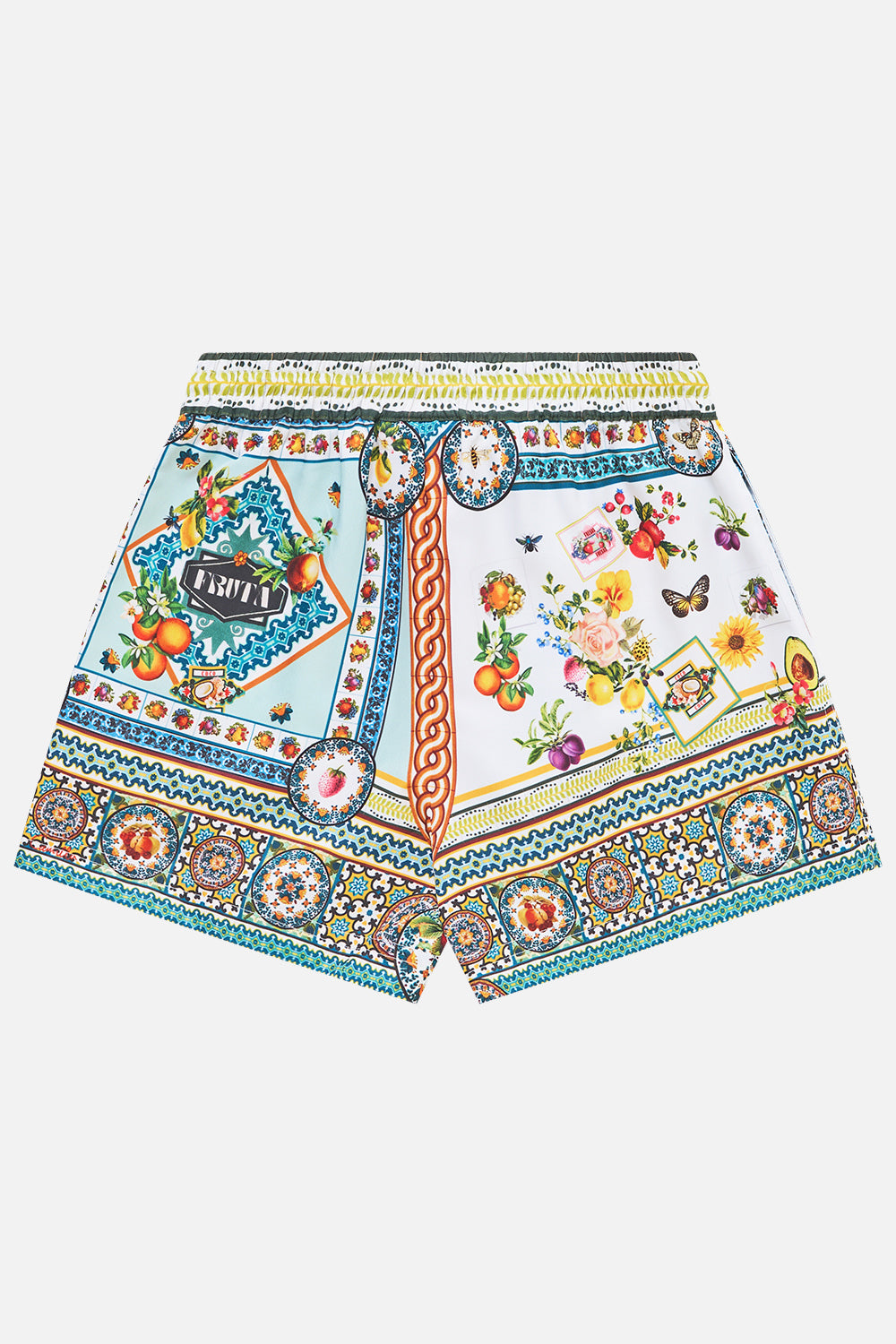 The CAMILLA BOYS MID LENGTH BOARDSHORT WITH ELASTIC WAIST MAGIC OF THE MERCADO